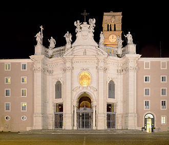 Santa croce di gerusalemme at Night